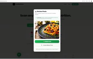 FoodNutriScan screenshot 1