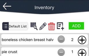FoodPlanner screenshot 3