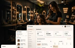 Foohat Salon Software - Mobile Friendly Design