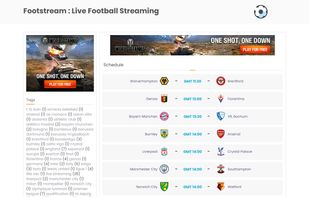 Footstream : Live Football Streaming screenshot 1