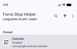 Force Stop Helper screenshot 1