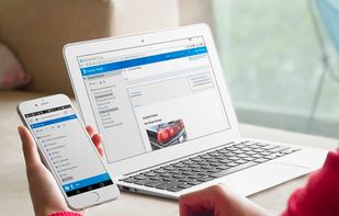 Designed for Desktop, Tablet and Mobile Phones. Edit on one device and finish editing on a second.