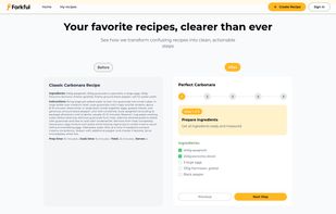 Forkful screenshot 1