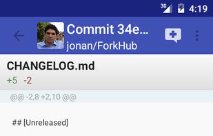 ForkHub screenshot 1