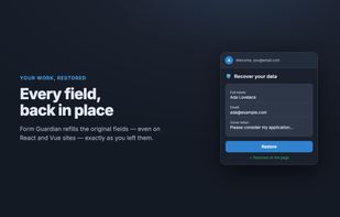 Form Guardian screenshot 1