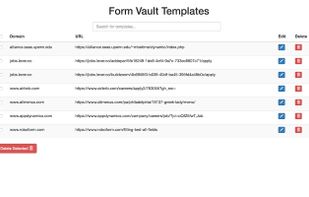 Form Vault screenshot 1