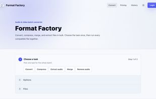 Format Factory Online screenshot 1