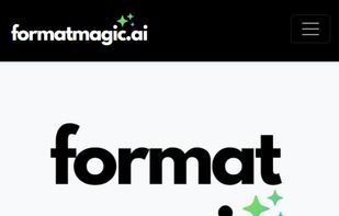 Format Magic screenshot 1