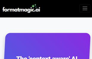 Format Magic screenshot 1