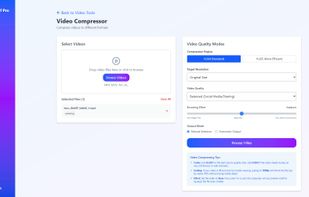 Video Compression Tool