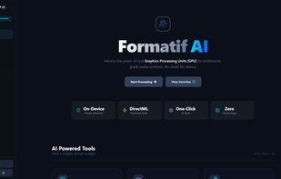 Formatif AI Home Page