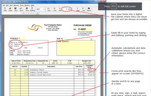 Create a Purchase Order with FormDocs.