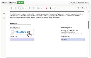 HIPAA Compliant Electronic Signatures