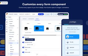 Customize every form component with Formsort