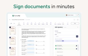 Send and sign documents online
