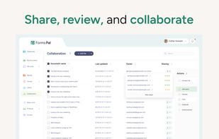 Share, review, and collaborate with your team