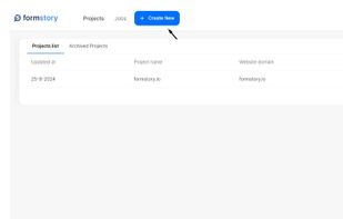 Create a new project