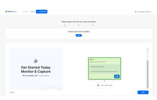 Choose the form that needs ti be monitored