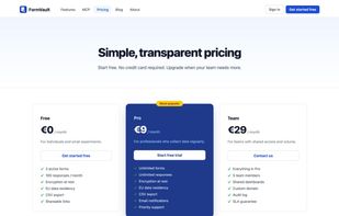 FormVault screenshot 1