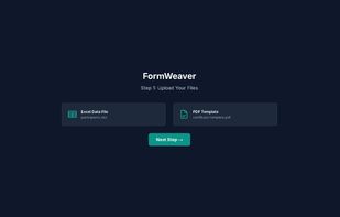 FormWeaver screenshot 1