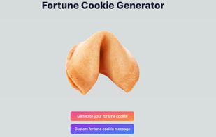 Closed fortune cookie