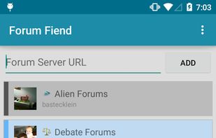 Forum Fiend screenshot 1