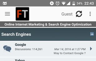 Forum Talker screenshot 1