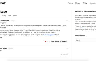 ForumWP screenshot 1
