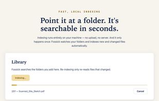 Fossick screenshot 2
