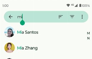 Fossify Contacts screenshot 1