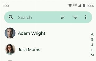 Fossify Contacts screenshot 3