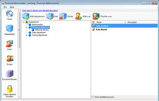 Structure of the organization