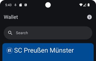 FossWallet screenshot 1