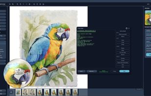 FotoSketcher screenshot 1