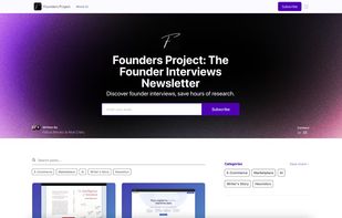 Founders Project screenshot 1