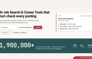 FoundRole’s AI job search checks each posting for freshness, pay, sponsorship signals, and other details before you apply.