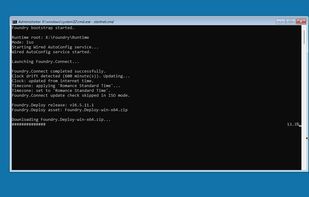 Foundry OSD screenshot 3