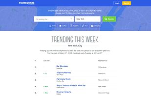 Foursquare City Guide screenshot 1
