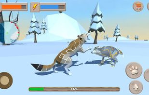 Fox Evolution - Snow 3D Forest screenshot 1