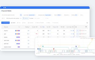 Identify & track high-opportunity keywords, monitor rankings, and optimize growth with insights.