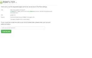 FoxFilter screenshot 1