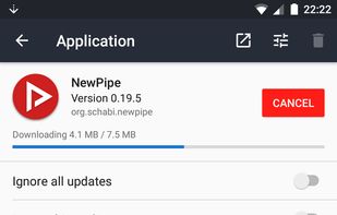 Foxy Droid screenshot 1