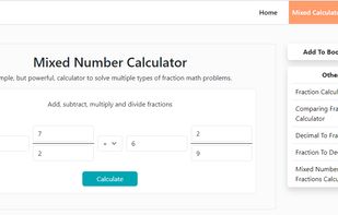 mixed calculator