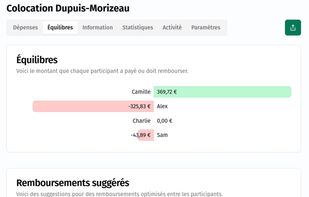 Framacount screenshot 1
