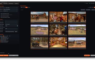 Frame capture from the DaVinci Resolve Color page — the desktop app pulls full-quality frames across the entire timeline.