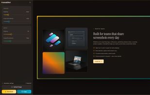 The spacing settings