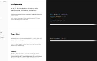 Framer Motion screenshot 1