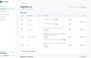 FranklyMail screenshot 2