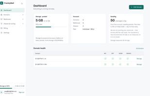 FranklyMail screenshot 1