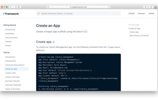 Frappe Framework screenshot 1
